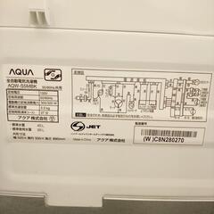 ★ジモティ割あり★ AQUA　洗濯機 22年製 5.0kg　クリーニング済　YJ836