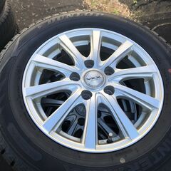 ダンロップ　WM02　195/65R15　スタッドレス　4本ホイールセット　20年製