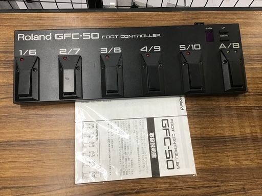 エフェクター、PA機器 Roland GFC-50 FOOTCONTROLLER