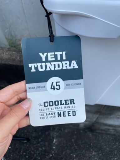 新品 Yeti イエティ クーラー タンドラ tundra 45 ホワイトタグ有