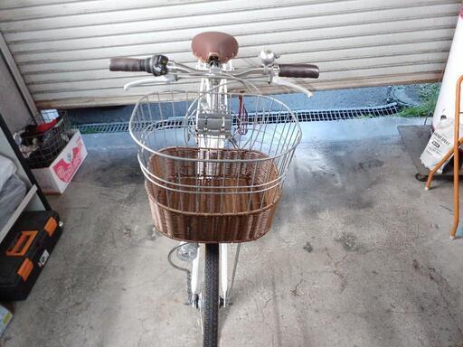 自転車中古Urbano外装6段変速オートライトカゴリアキャリア  