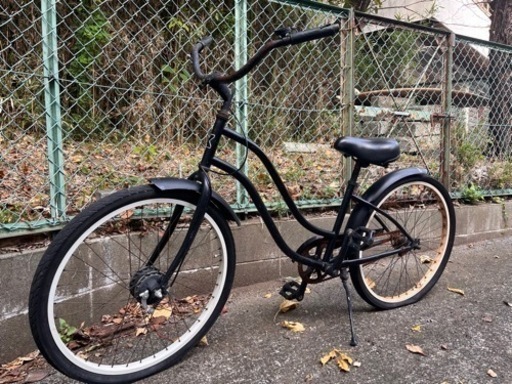 【関東圏受渡し】Rainbow ビーチクルーザー 自転車 26インチ 関東圏受渡し】Rainbow ビーチクルーザー 自転車 26インチ