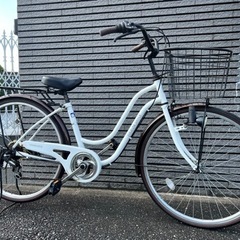 売約済み 中古自転車 26インチ ④ギア付き オシャレカラー