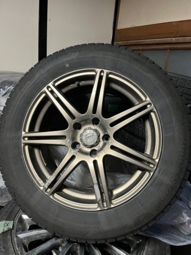 バリ溝！VRX3！2021年製215/60r17 ホイールセット！
