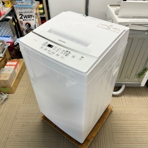 【超美品‼️】アイリスオーヤマ 2020年製 6.0kg全自動洗濯機 部屋干しモード搭載 ホワイト♪