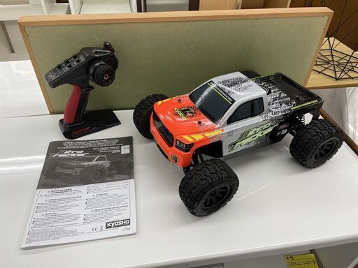 京商 ニトロトラッカー ラジコン 付属品多数あり エンジンカー KYOSHO Nitro Tracker 送信機付き KT-231P＋ 通電のみ確認 現状 札幌市