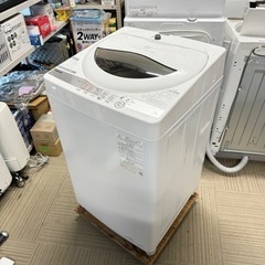 【超美品‼️】東芝 2021年製 5.0kg全自動洗濯機 浸透パワフル洗浄 グランホワイト♪