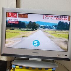 TOSHIBA、REGZA19R9000テレビ、説明書付き