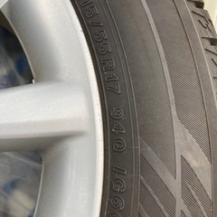 トヨタエスティマ純正ホイール＆スタッドレスタイヤ