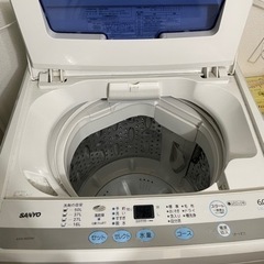 三洋電気　6キロ洗濯機