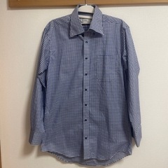 【ORIHICA】ギンガムチェック　Yシャツ