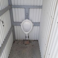 ※新規問い合わせ中断します　中古ﾄｲﾚ直結式　洋式、小便器併設　