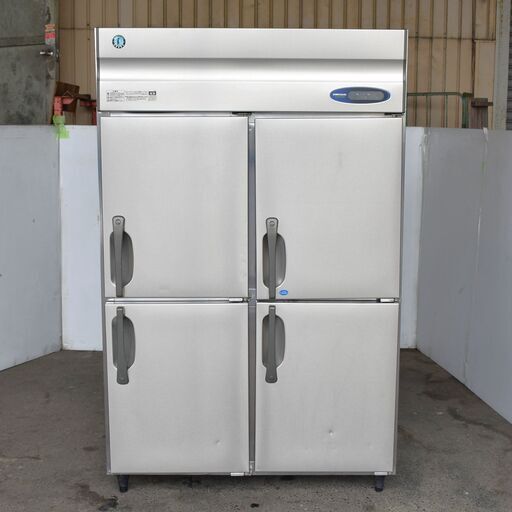≪yt946ジ≫ ホシザキ 業務用4ドア冷凍冷蔵庫 HRF-120Z 冷凍1ドア 冷蔵3ドア 幅120cm AC100V 簡易動作確認済 現状品 51015-02