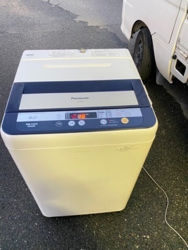 配送可能　パナソニック 6.0kg 全自動洗濯機　ブルーPanasonic NA-F60B6-A