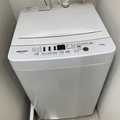 【商談中:農家様】2020年製ハイアール洗濯機5.5kg【引き取...