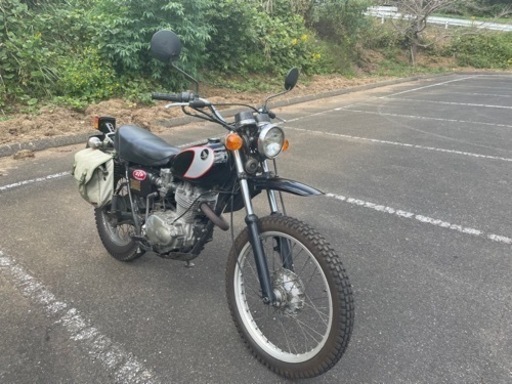 ホンダ　sl250s オリジナルペイント　自賠責令和6年8月まで　よく走ります。検xl250cb250vmx sr400250trエルシノア