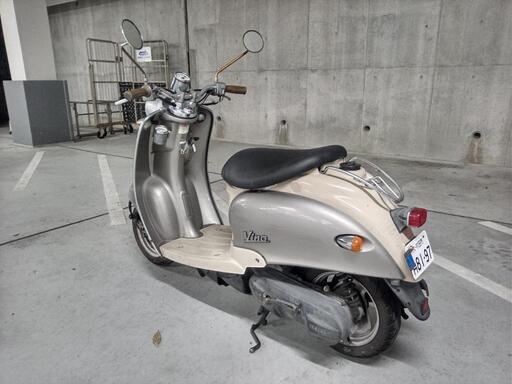 【配送可能&整備済み】ヤマハ　ビーノ　シルバー　原付　50cc　スクーター 配送可能&整備済み】ヤマハ ビーノ シルバー 原付 50cc スクーター