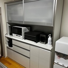美品　食器棚　カップボード　松田家具