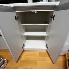 美品　食器棚　カップボード　松田家具