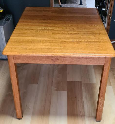 ダイニングテーブル Extendable Wooden dining table