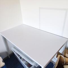 事務デスク 勉強机  テーブル ホワイト 110×60