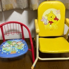 子供用椅子2脚（室内用）