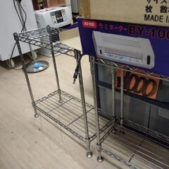 極上美品 メタルラック ミニ 棚