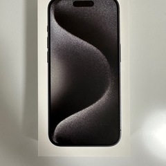 iPhone15Proブラックチタニウム 256GB SIMフリー