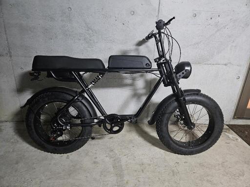 モペット ひねちゃ フル電動自転車 バッテリー 本体 黒 本日スタンダード5台売れました 折りたたむとかなりコンパクト