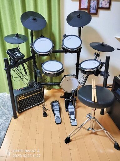 打楽器、ドラム Donner DED-200 Electronic Drum Set