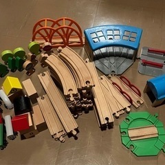 イケア　木製レール　電車