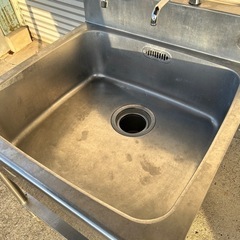 業務用 1槽シンク シンク 厨房 H855（BG1005）×W750×D750ｍｍ