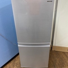 I390 🌈 SHARP 冷蔵庫 (137L) 2ドア ⭐ 動作確認済 ⭐ クリーニング済