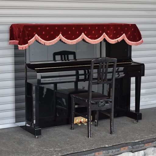 【8/9受渡完了】≪yt947ジ≫ 希少 KAWAI/カワイ アップライトピアノ BS-20 SPECIAL 1989年 トップカバー/椅子付 BS-20スペシャル 現状品 50903-03 ≪yt947ジ≫ 希少 KAWAI/カワイ アップライトピアノ BS-20 SPECIAL