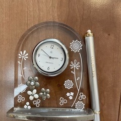 ミキモト置き時計とボールペン（取引中）