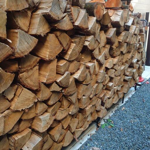 乾燥薪　広葉樹　サクラ　ナラ　500Kg キロ50円