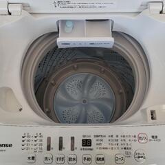 店頭10%OFF】Hisense ハイセンス 5.5kg洗濯機 HW-G55B 中古 リサイクル