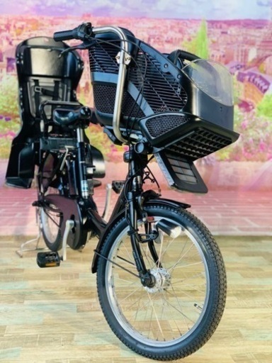 ❹ 5787子供乗せ電動アシスト自転車パナソニック3人乗り対応20インチ