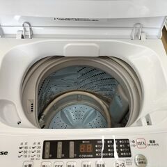 ハイセンス　４．５K洗濯機  　HW-K45E  ２０２２年製　IK-348