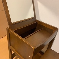【引取り限定】美品 B-Company ドレッサー＆椅子セット