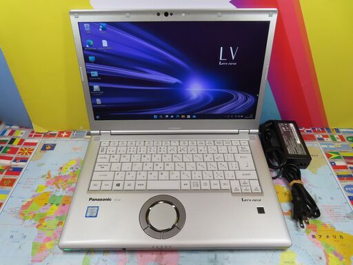 JC09117 大画面　パナソニック CF-LV8 レッツノート 8365U 14型 軽量 Office　Windows11