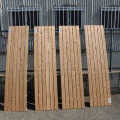 JM17823)多目的桧すのこ4枚セット 西川木材㈱ 幅：約18...