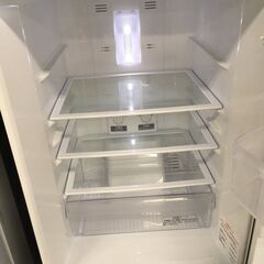 J2839   ★値下げしました★  ★6ヶ月保証付★　MITSUBISHI　ミツビシ　２ドア冷蔵庫　MR-P15C　ブラック　2018年製 クリーニング済み