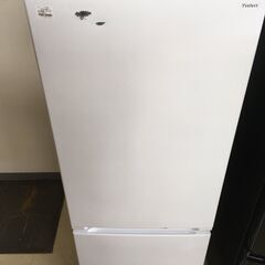 J2840  ★値下げしました★  ★6ヶ月保証付★　YAMADA　ヤマダ　２ドア冷蔵庫　YRZ-F15J　ホワイト　2022年製 クリーニング済み　【リユースのサカイ柏店】流山市 中古冷蔵庫 松戸市 中古冷蔵庫 我孫子市 中古冷蔵庫 船橋市 中古冷蔵庫 守谷市 中古冷蔵庫 取手市 中古冷蔵庫