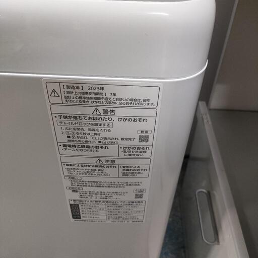 パナソニック 全自動洗濯機 5kg NA-F5B1-LH ライトグレー ビッグウェーブ洗浄