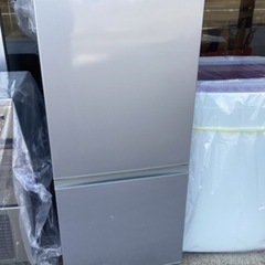 万代店　AQUA アクア 157L 2ドア冷凍冷蔵庫 AQR-16E(S) 2016年製 右開き