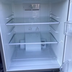 万代店　AQUA アクア 157L 2ドア冷凍冷蔵庫 AQR-16E(S) 2016年製 右開き