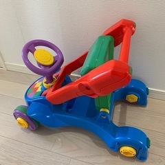子供　車おもちゃ　手押し車&足蹴り車
