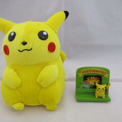 629　ポケットモンスター　ピカチュウぬいぐるみ、ポリフレーム