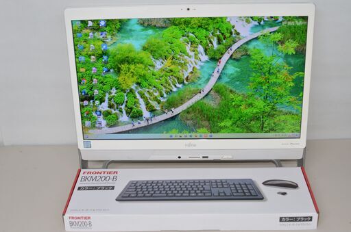 中古良品 一体型パソコン Windows11+office 富士通 FH70/YD 高性能i7-6700T/新品爆速SSD512GB/メモリ8GB/23インチ/DVDマルチ/テレビ機能